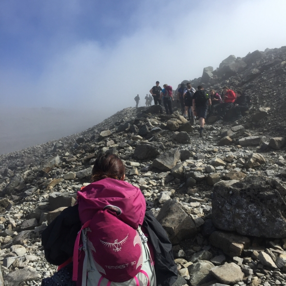 Atmospheric day on Ben Nevis